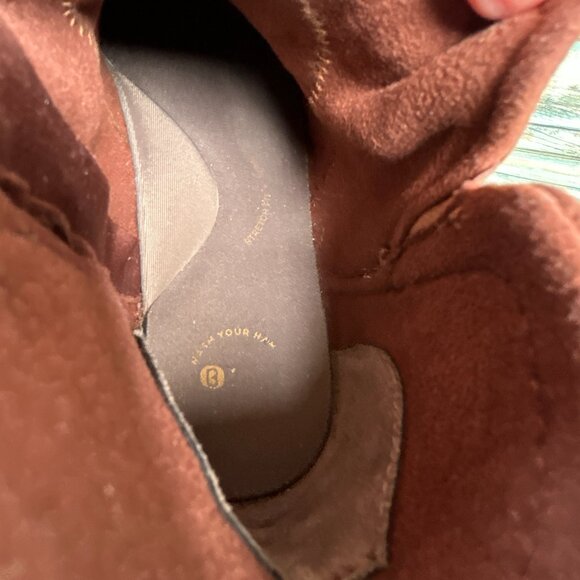Bzees Ankle Boot Womens Size 10M Gusto Brown Wedge Lightweight Zip Soft Comfort - Picture 5 of 11